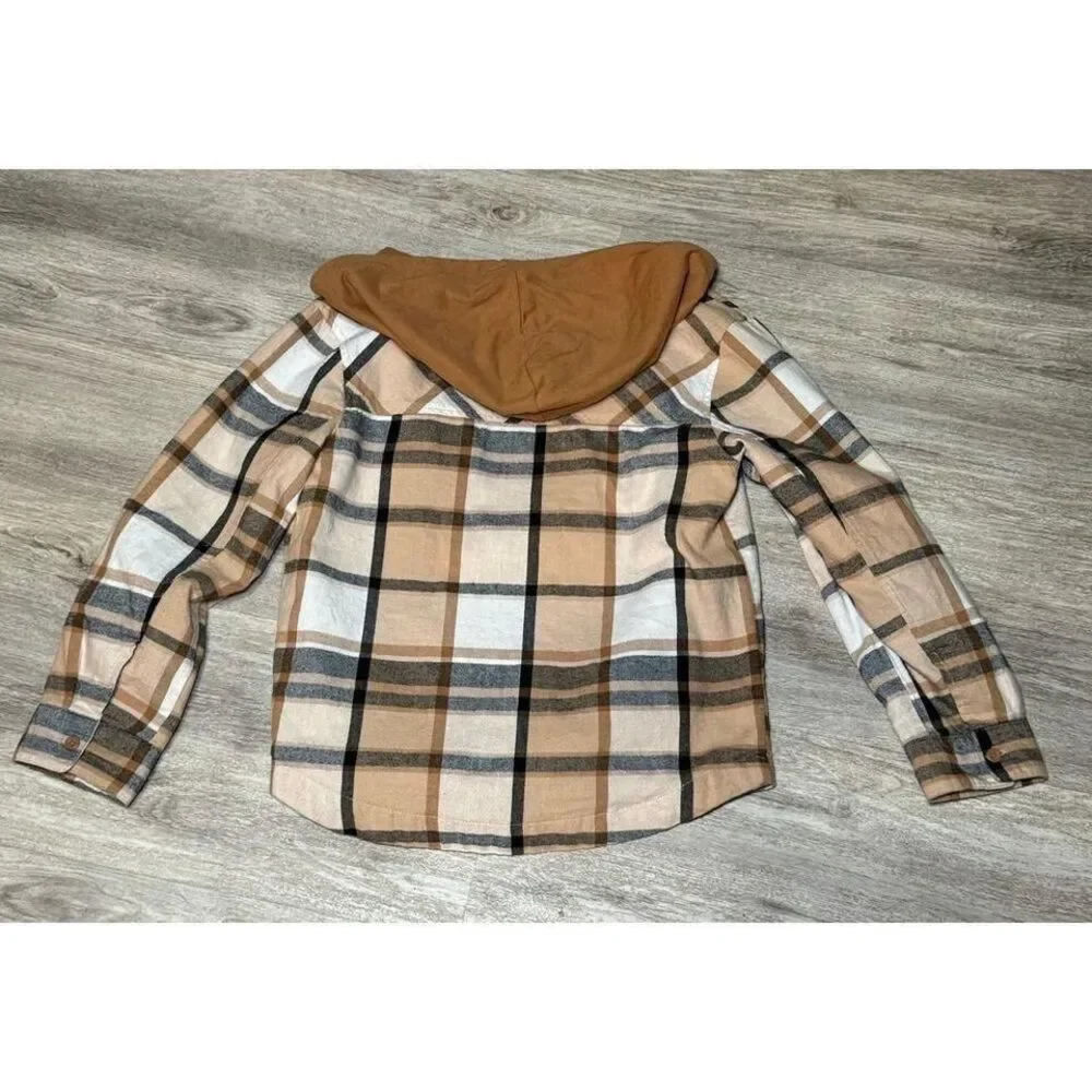 Flannel Cat &‎ Jack kids small 6/7